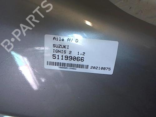 Right front fenders SUZUKI IGNIS II (MH) 1.3 DDiS (RM413D) | BP25632741C42 