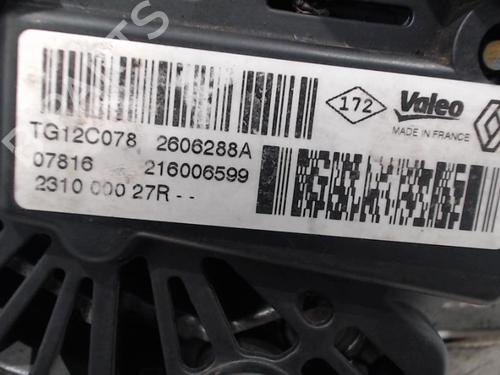 Used Alternator Alternator RENAULT MEGANE III Grandtour (KZ0/1) 1.5 dCi (KZ09, KZ0D, KZ1G, KZ29, KZ14, KZ1W, KZ10, KZ1F,... (110 hp) 25629481 25629481