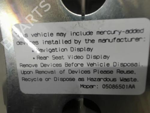 Used Display monitor Display monitor CHRYSLER VOYAGER IV (RG, RS) 2.8 CRD (150 hp) 34211822 34211822