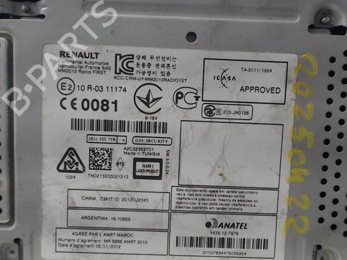 Radio RENAULT MEGANE III Hatchback (BZ0/1_, B3_) 1.5 dCi (BZ0C) | BP32062436E6