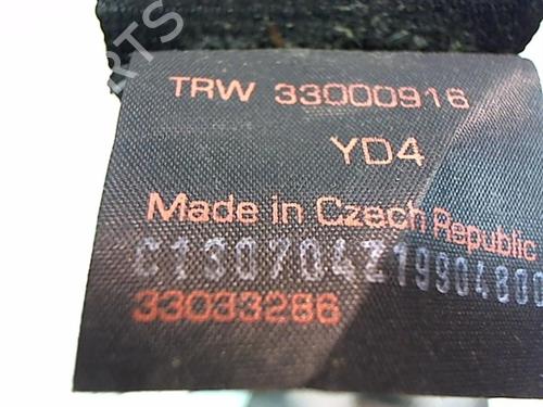 Rear right seatbelt SEAT LEON (1M1) 1.9 TDI | BP25651479I28 - Image 3