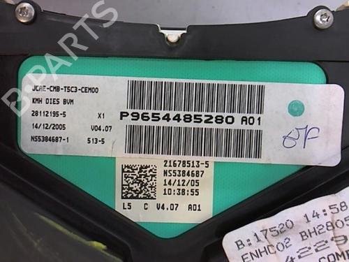 Instrument cluster PEUGEOT 307 (3A/C) 1.6 HDi 110 | BP25643993C47 