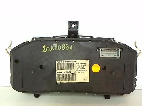 Instrument cluster RENAULT MEGANE II (BM0/1_, CM0/1_) 1.9 dCi (BM0G, CM0G) | BP25632489C47 