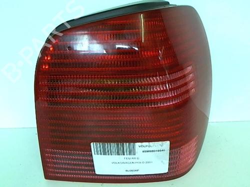 Used Right taillight VW POLO (6N2) 1.4 (60 hp) 25651280