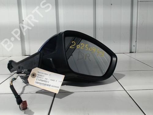 Used Right mirror PEUGEOT 208 I (CA_, CC_) 1.6 HDi / BlueHDi 75 (75 hp) 29843631
