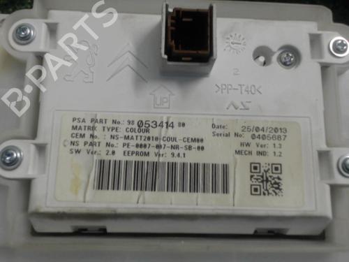 Used Instrument cluster Instrument cluster PEUGEOT 2008 I (CU_) 1.6 HDi (92 hp) 25642778 25642778