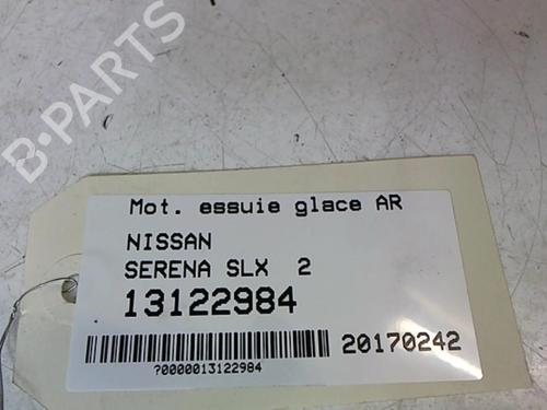 Used Rear wiper motor NISSAN SERENA (C23) 2.0 (126 hp) 25643823