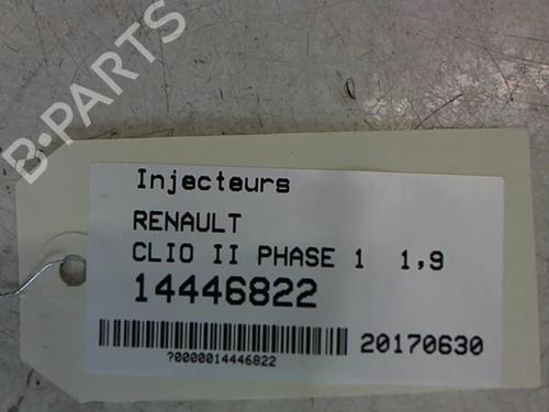Used Injector Injector RENAULT CLIO II (BB_, CB_) 1.9 dTi (B/CB0U) (80 hp) 25628827 25628827