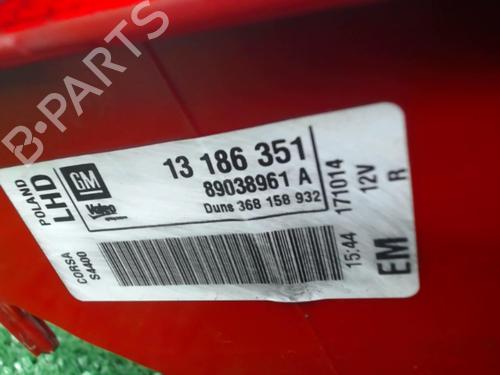 Right taillight OPEL CORSA D (S07) 1.0 (L08, L68) | BP25650942C35 
