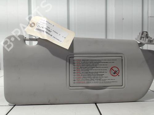 Right sun visor PEUGEOT 308 I (4A_, 4C_) 1.6 HDi | BP29615629I2 