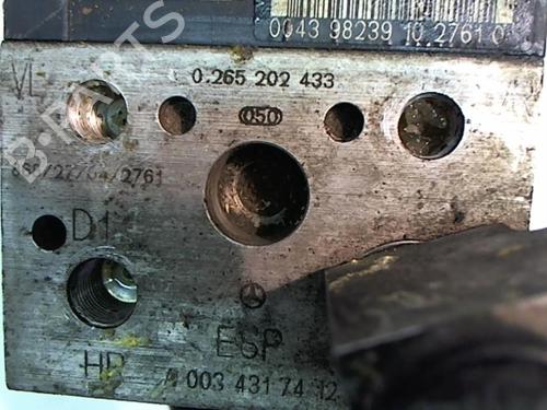 Pompe ABS MERCEDES-BENZ A-CLASS (W168) A 170 CDI (168.008) | BP25651418M43