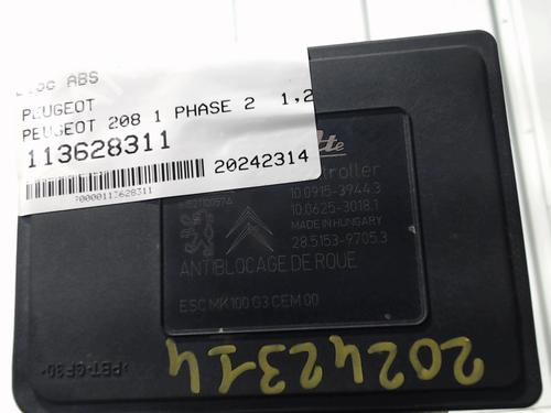Used ABS pump PEUGEOT 208 I (CA_, CC_) 1.2 VTI 82 (82 hp) 29983168