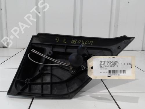 Left mirror TOYOTA AYGO (_B1_) 1.4 D-4D (WNB10_, WNB10R) | BP27149545C26 
