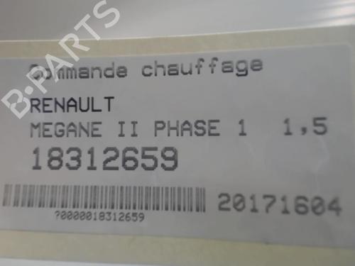 Climate control RENAULT MEGANE II (BM0/1_, CM0/1_) 1.5 dCi (BM02, BM13, BM2A, CM02, CM13) | BP25643389I5 