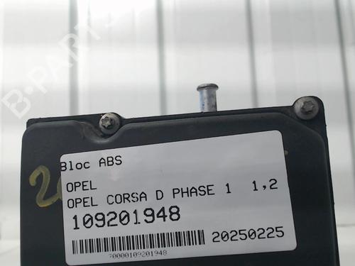 Used ABS pump OPEL CORSA D (S07) 1.3 CDTI (L08, L68) (90 hp) 31761249