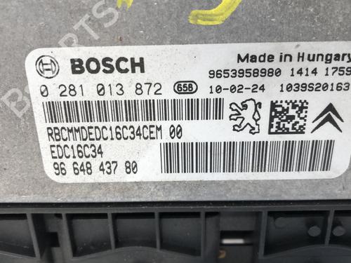 Electronic module PEUGEOT 308 I (4A_, 4C_) 1.6 HDi | BP29736110M83
