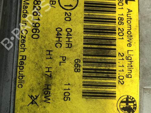 Used Left headlight Left headlight ALFA ROMEO 147 (937_) 1.6 16V T.SPARK (937.AXA1A, 937.AXB1A, 937.BXB1A) (120 hp) 28351442 28351442