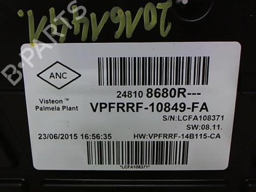 Instrument cluster RENAULT CLIO IV (BH_) 1.5 dCi 75 | BP25649436C47 