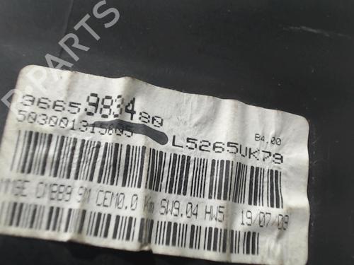 Used Instrument cluster Instrument cluster PEUGEOT PARTNER Box Body/MPV 1.6 HDi (75 hp) 30974267 30974267