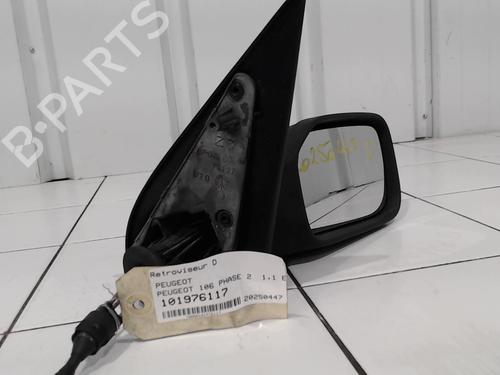 Used Right mirror PEUGEOT 106 II (1A_, 1C_) 1.1 i (60 hp) 26008524