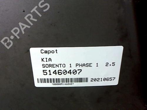 Hood KIA SORENTO I (JC) 2.5 CRDi 4WD | BP25645300C1 