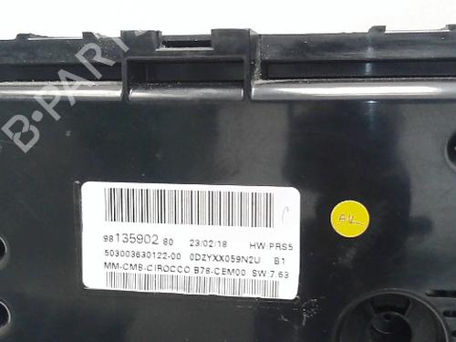 Instrument cluster CITROËN C4 Picasso II 1.2 THP 130 | BP38233894C47 - Image 4