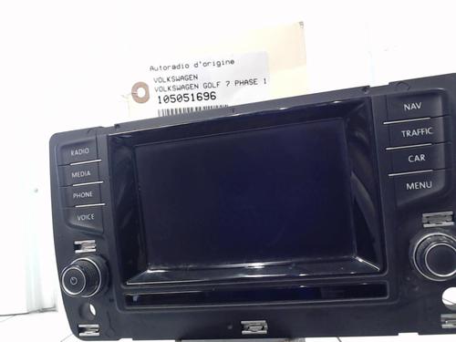Used Radio VW GOLF VII (5G1, BQ1, BE1, BE2) 1.6 TDI (105 hp) 27397158
