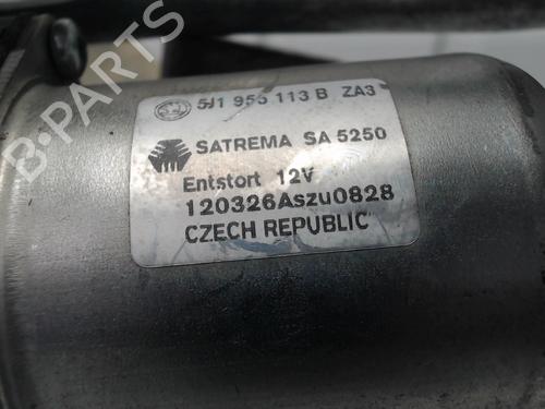 Used Front wiper motor Front wiper motor SKODA FABIA II (542) 1.6 TDI (75 hp) 28795437 28795437
