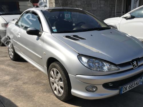 Front right window mechanism PEUGEOT 206 CC (2D) 1.6 16V (2DNFUF, 2DNFUR) | BP25628633C23 