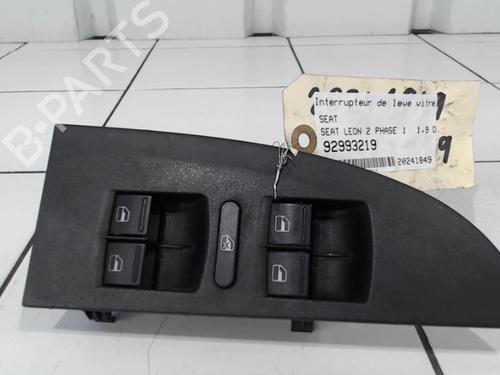 Used Left front window switch SEAT LEON (1P1) 1.9 TDI (105 hp) 25628669