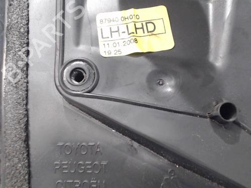 Used Left mirror Left mirror TOYOTA AYGO (_B1_) 1.0 (KGB10_, KGB10R) (68 hp) 27697216 27697216