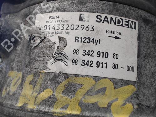 Used AC compressor AC compressor PEUGEOT 308 II (LB_, LP_, LW_, LH_, L3_) 1.5 BlueHDi 130 (131 hp) 27899003 27899003