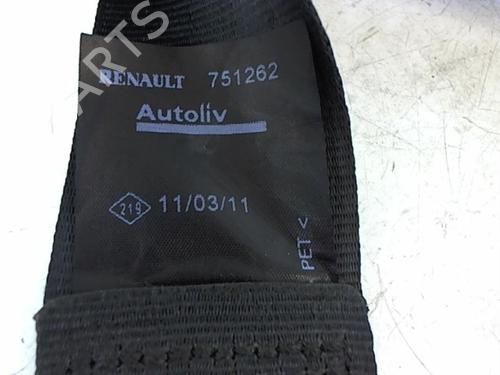 Used Rear left seatbelt Rear left seatbelt DACIA DUSTER (HS_) 1.5 dCi (86 hp) 25644092 25644092