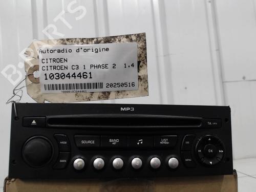 Bilradio CITROËN C3 I (FC_, FN_) 1.4 HDi (68 hp) 25822206