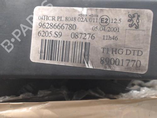 Right headlight PEUGEOT 206 Hatchback (2A/C) 1.4 i | BP25636466C29 
