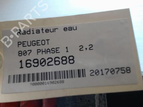 Used Water radiator Water radiator PEUGEOT 807 (EB_) 2.2 HDi (128 hp) 25632324 25632324