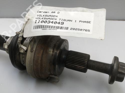 Used Right rear driveshaft Right rear driveshaft VW TIGUAN (5N_) 2.0 TDI 4motion (140 hp) 28189861 28189861