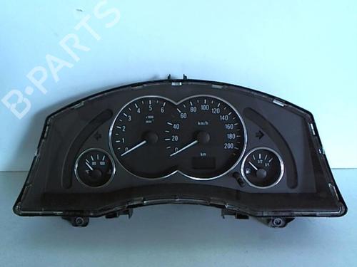 Used Instrument cluster OPEL MERIVA A MPV (X03) 1.7 CDTI (E75) (100 hp) 25637808