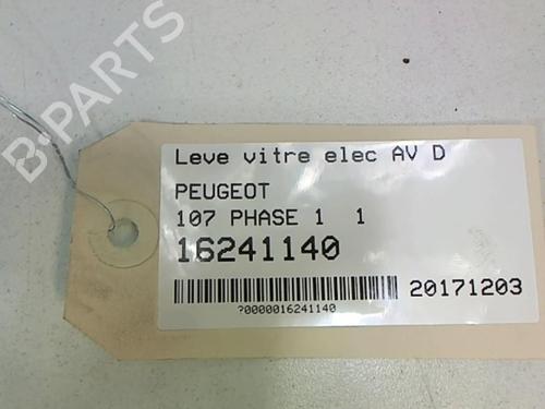 Front right window mechanism PEUGEOT 107 (PM_, PN_) 1.0 | BP25632380C23 