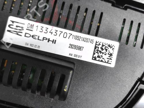 Climate control OPEL MERIVA B MPV (S10) 1.7 CDTI (75) | BP25638896I5 