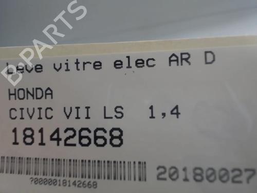 Used Rear right window mechanism Rear right window mechanism HONDA CIVIC VII Hatchback (EU, EP, EV) 1.4 iS (EP1, EU5, EU7) (90 hp) 25635872 25635872