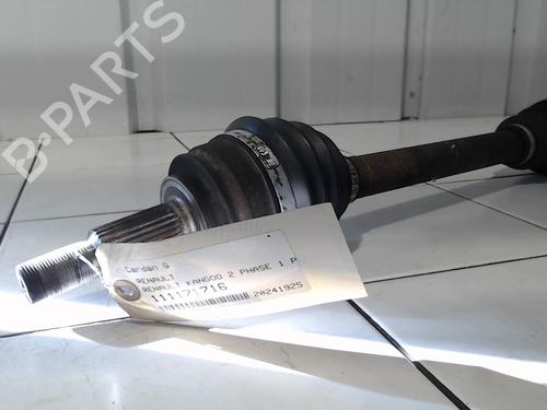 Used Left front driveshaft RENAULT KANGOO Express (FW0/1_) 1.5 dCi 70 (FW0A, KW0V) (68 hp) 29332289