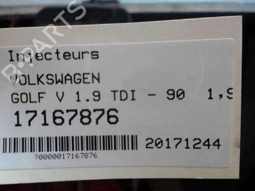 Used Injector Injector VW GOLF V (1K1) [2003-2010] 25649068 25649068