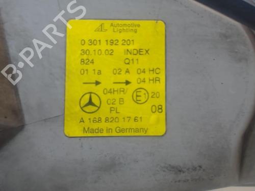 Used Left headlight Left headlight MERCEDES-BENZ A-CLASS (W168) A 140 (168.031, 168.131) (82 hp) 25632060 25632060