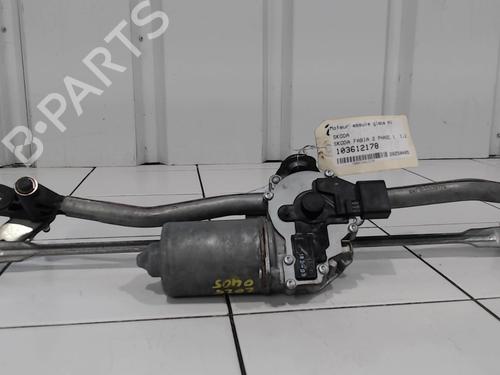 Used Front wiper motor SKODA FABIA II (542) 1.2 (60 hp) 25638708