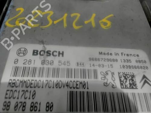 Control unit CITROËN C3 II (SC_) 1.4 HDi 70 (SC8HZC, SC8HR0, SC8HP4) | BP38057136M11 - Image 2