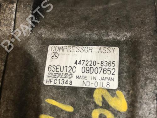 AC compressor MERCEDES-BENZ A-CLASS (W168) A 170 CDI (168.009, 168.109) | BP25642733M34 