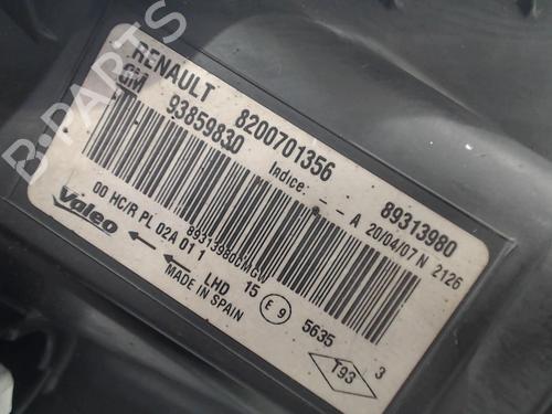 Right headlight RENAULT TRAFIC II Bus (JL) 2.0 dCi 115 (JL00, JL01, JL0H, JL0M, JL0U) | BP33828444C29 - Image 2