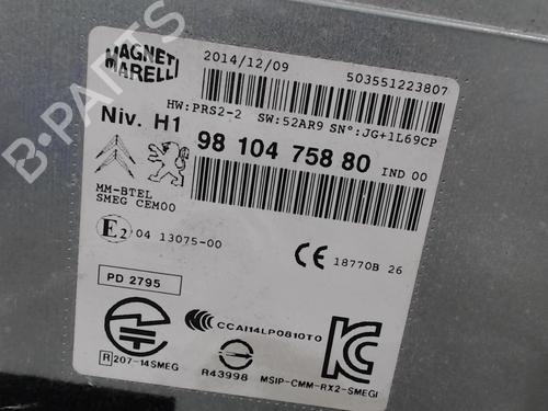 Radio CITROËN C4 CACTUS 1.6 HDi 90 | BP26021292E6 
