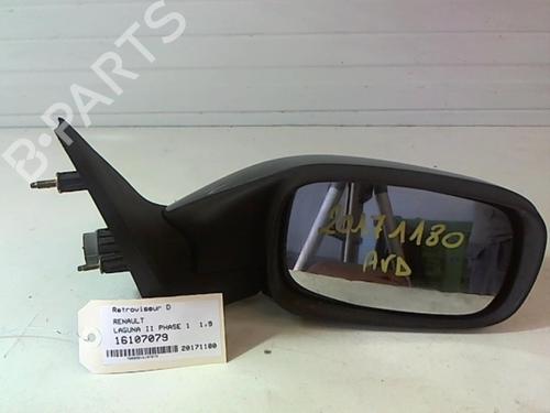 Used Right mirror RENAULT LAGUNA II (BG0/1_) 1.9 dCi (107 hp) 25643574